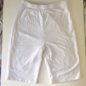 Inc USA White Thigh High Shorts